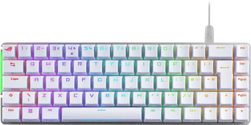 Клавіатура Asus ROG Falchion Ace LED 68key NX RD White (90MP0346-BKUA11) (UA)