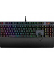 Клавіатура Asus ROG Strix Scope II RX Red EN/UK RGB Black (90MP0350-BKMA00) (UA)