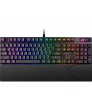 Клавіатура Asus ROG Strix Scope II RX Red EN/UK RGB Black (90MP0350-BKMA00) (UA)