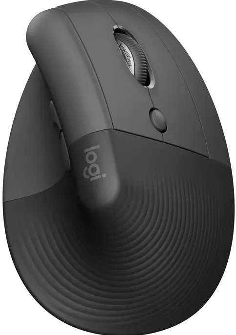 Мышь беспроводная Logitech Lift Vertical Ergonomic Graphite (910-006473) (UA)