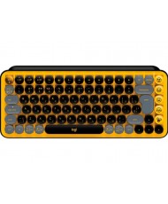Клавіатура бездротова Logitech Pop Wireless Blast Yellow (920-010735) (UA)