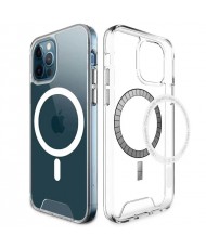 Чохол TPU Space Case with MagSafe для Apple iPhone 12 Pro Max (6.7) Transparent