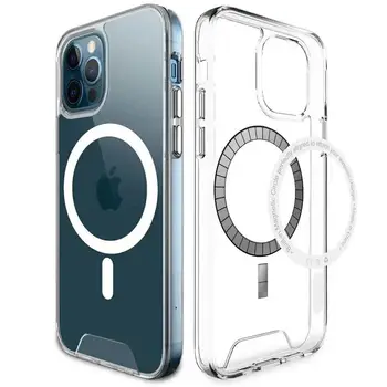 Чехол TPU Space Case with MagSafe для Apple iPhone 12 Pro Max (6.7) Transparent