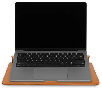Чехол для ноутбука Moshi Muse 14" 3-in-1 Slim Laptop Sleeve Caramel Brown for MacBook Pro 14"/MacBook Air 13" M2 (99MO034752)