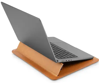 Чехол для ноутбука Moshi Muse 14" 3-in-1 Slim Laptop Sleeve Caramel Brown for MacBook Pro 14"/MacBook Air 13" M2 (99MO034752)
