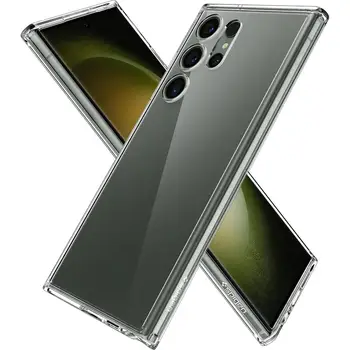 Чехол Spigen Ultra Hybrid для Samsung Galaxy S23 Ultra Crystal Clear (ACS05617)