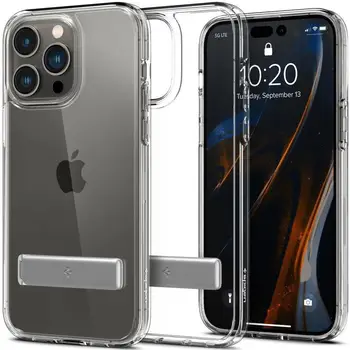 Чехол Spigen (SGP) Ultra Hybrid S для Apple iPhone 14 Pro Crystal Clear (ACS04973)