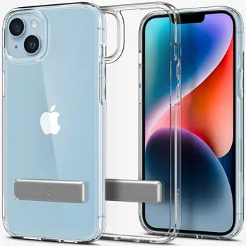 Чехол Spigen (SGP) Ultra Hybrid S для Apple iPhone 14 Crystal Clear (ACS05051)