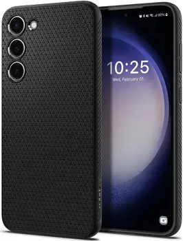 Чохол Spigen Samsung Galaxy S23+ Liquid Air Matte Black (ACS05666)