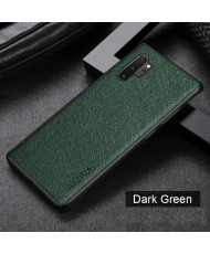 Чохол AIORIA Cross Pattern Case для Samsung Galaxy Note 10 Green