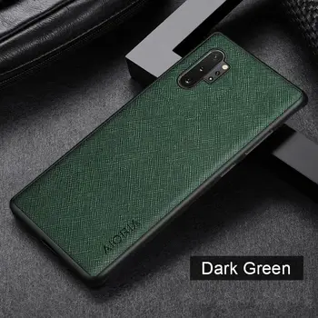 Чохол AIORIA Cross Pattern Case для Samsung Galaxy Note 10 Green