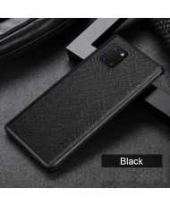 Чохол AIORIA Cross Pattern Case для Samsung Galaxy Note 10 Lite Black