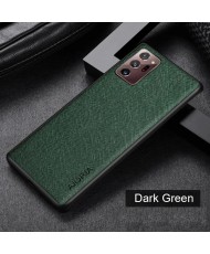Чохол AIORIA Cross Pattern Case для Samsung Galaxy Note 20 Ultra Green