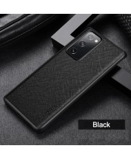 Чохол AIORIA Cross Pattern Case для Samsung Galaxy S20 Ultra Black
