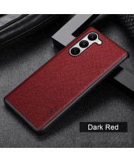 Чехол AIORIA Cross Pattern Case для Samsung Galaxy S21 FE 5G Red