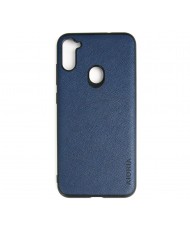 Чехол AIORIA Cross Pattern Case для Samsung Galaxy A11/M11 Blue
