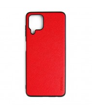 Чехол AIORIA Cross Pattern Case для Samsung Galaxy A22 4G Red
