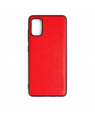 Чехол AIORIA Cross Pattern Case для Samsung Galaxy A41 Red