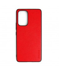 Чохол AIORIA Cross Pattern Case для Samsung Galaxy A72 5G Red