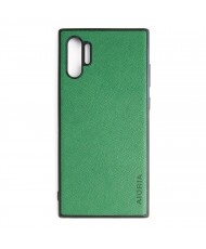 Чохол AIORIA Cross Pattern Case для Samsung Galaxy Note 10+ Green