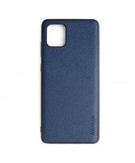Чохол AIORIA Cross Pattern Case для Samsung Galaxy Note 10 Lite Blue