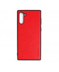 Чехол AIORIA Cross Pattern Case для Samsung Galaxy Note 10 Red