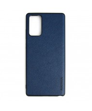 Чохол AIORIA Cross Pattern Case для Samsung Galaxy Note 20 Blue