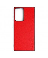Чохол AIORIA Cross Pattern Case для Samsung Galaxy Note 20 Ultra Red