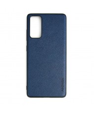 Чохол AIORIA Cross Pattern Case для Samsung Galaxy S20 FE 5G Blue