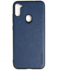 Чохол AIORIA Cross Pattern Case для Samsung Galaxy A11/M11 Blue