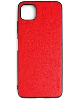 Чехол AIORIA Cross Pattern Case для Samsung Galaxy A22 5G Red