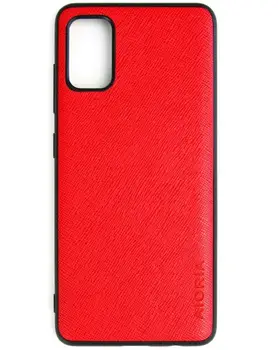Чехол AIORIA Cross Pattern Case для Samsung Galaxy A41 Red