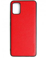 Чохол AIORIA Cross Pattern Case для Samsung Galaxy A51 4G Red