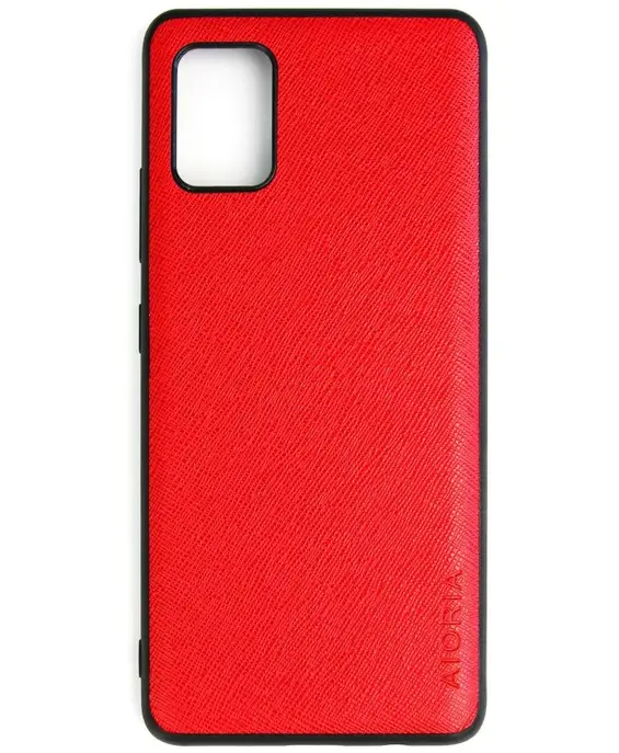 Чехол AIORIA Cross Pattern Case для Samsung Galaxy A51 5G Red