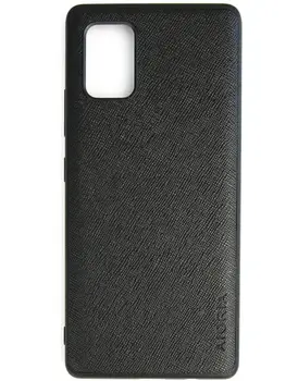 Чохол AIORIA Cross Pattern Case для Samsung Galaxy A71 5G Black