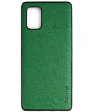 Чохол AIORIA Cross Pattern Case для Samsung Galaxy A71 5G Green