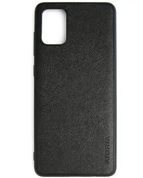 Чохол AIORIA Cross Pattern Case для Samsung Galaxy A71 Black