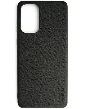 Чохол AIORIA Cross Pattern Case для Samsung Galaxy A73 Black