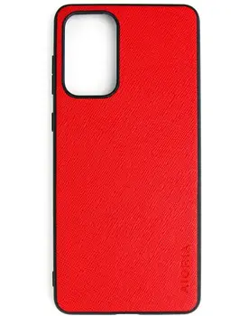 Чохол AIORIA Cross Pattern Case для Samsung Galaxy A73 Red