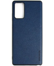 Чохол AIORIA Cross Pattern Case для Samsung Galaxy Note 20 Blue