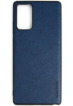 Чохол AIORIA Cross Pattern Case для Samsung Galaxy Note 20 Blue