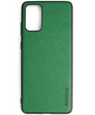 Чохол AIORIA Cross Pattern Case для Samsung Galaxy S20+ Green