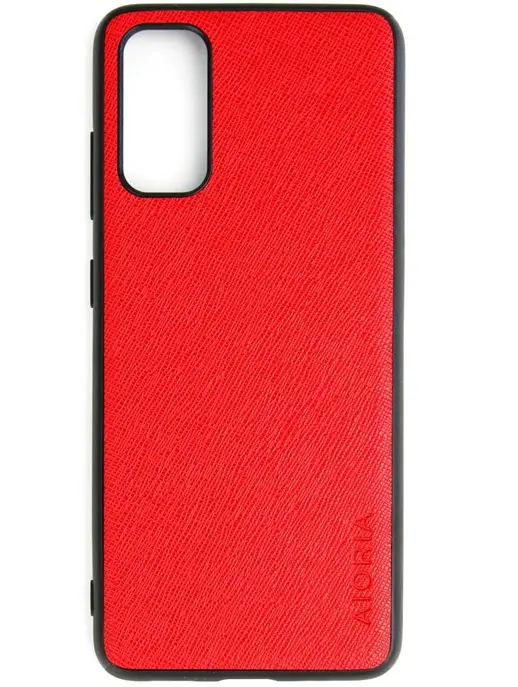 Чохол AIORIA Cross Pattern Case для Samsung Galaxy S20 Red