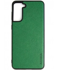 Чохол AIORIA Cross Pattern Case для Samsung Galaxy S21+ Green