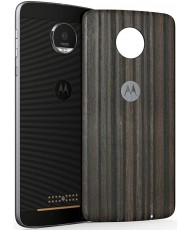 Накладка на задню кришку Motorola Z Style Shell Moto Mods Charcoal Ash Wood (ASMCAPCHAHEU)