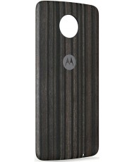 Накладка на задню кришку Motorola Z Style Shell Moto Mods Charcoal Ash Wood (ASMCAPCHAHEU)