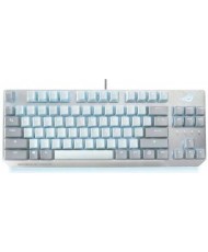 Клавiатура ASUS ROG Strix Scope NX TKL Moonlight White (90MP02B6-BKUA00) (UA)