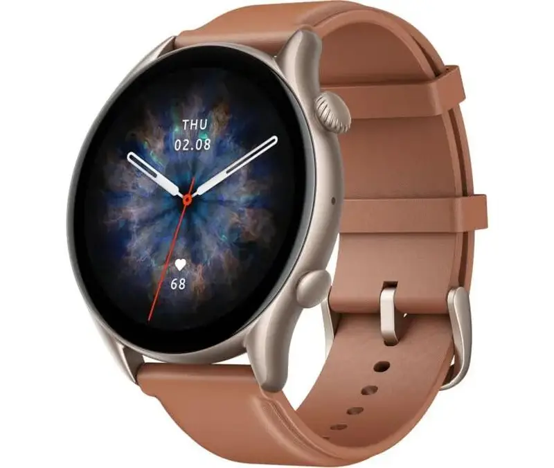 Смарт-часы Amazfit GTR 3 Pro Brown Leather