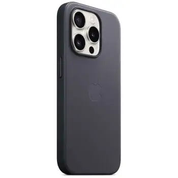 Чохол Apple FineWoven Case (AAA) with MagSafe для iPhone 15 Pro Max Black (MT4V3)
