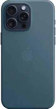 Чохол Apple FineWoven Case (AAA) with MagSafe для iPhone 15 Pro Max Pacific Blue (MT4Y3)